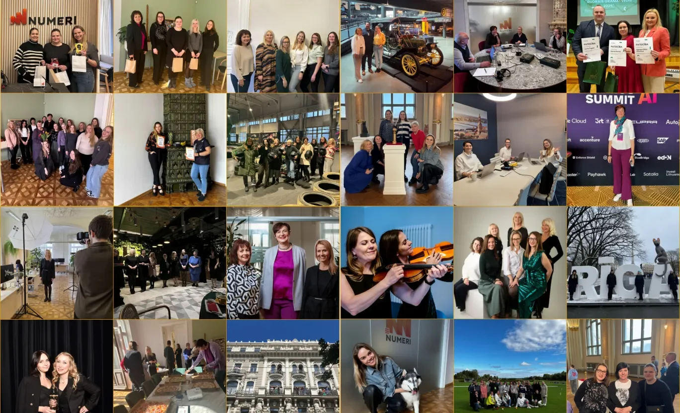 Collage of different photos 