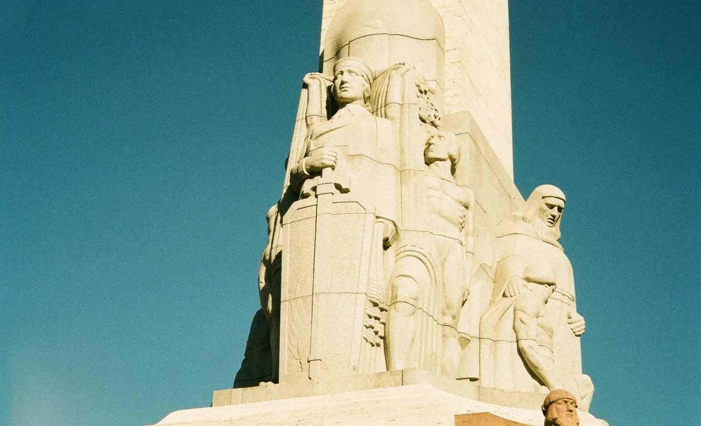 Monument of Freedom in Latvia by Krišjānis Kazaks