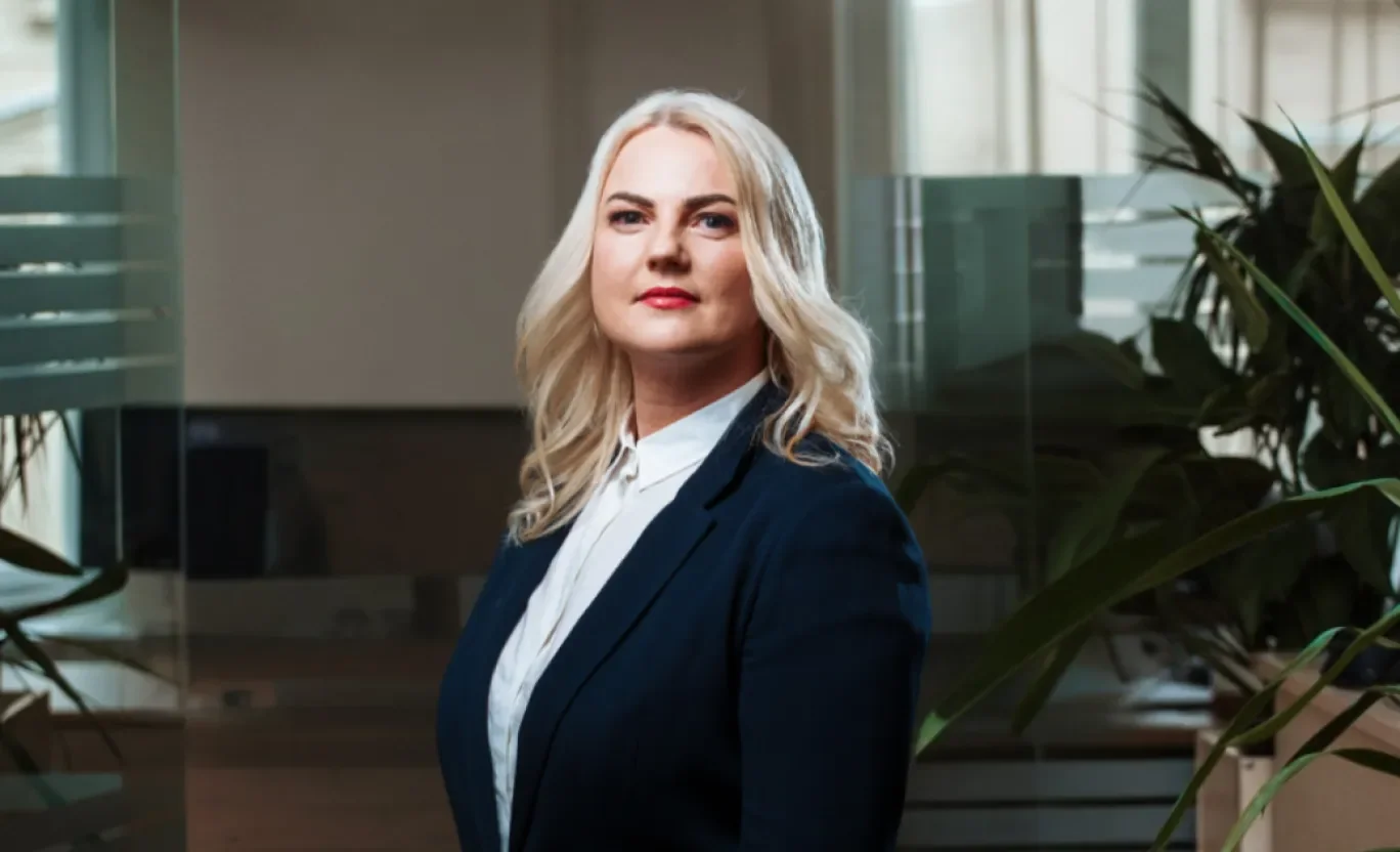 Līga Balode Numeri algu komandas līdere 