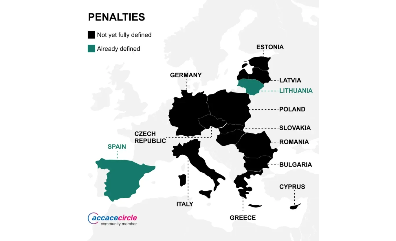 Numeri and Accace Circle community Pay Transparency infographic