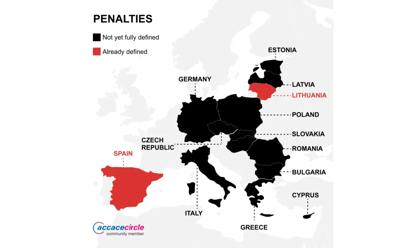 Numeri and Accace Circle community Pay Transparency infographic